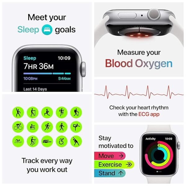 Apple Watch Series 6 (GPS, 44mm) - Silver