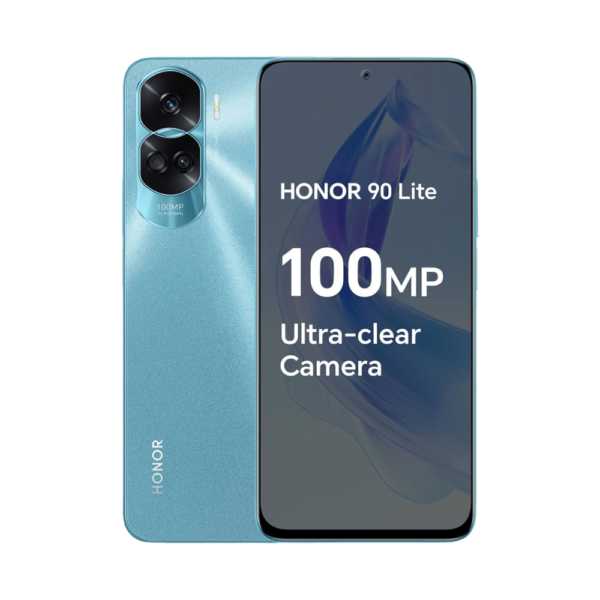 Honor 90 Lite 8GB RAM 256GB Storage – Cyan Lake (Brand New)