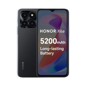 Honor X6A 128GB, 4GB RAM, Midnight Black – Brand New