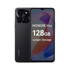 Honor X6a 128GB, 4GB RAM, Black – Brand New