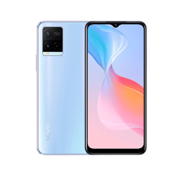 Vivo Y21S Pearl White – 128GB Storage, 6GB RAM, Single SIM (Refurbished)