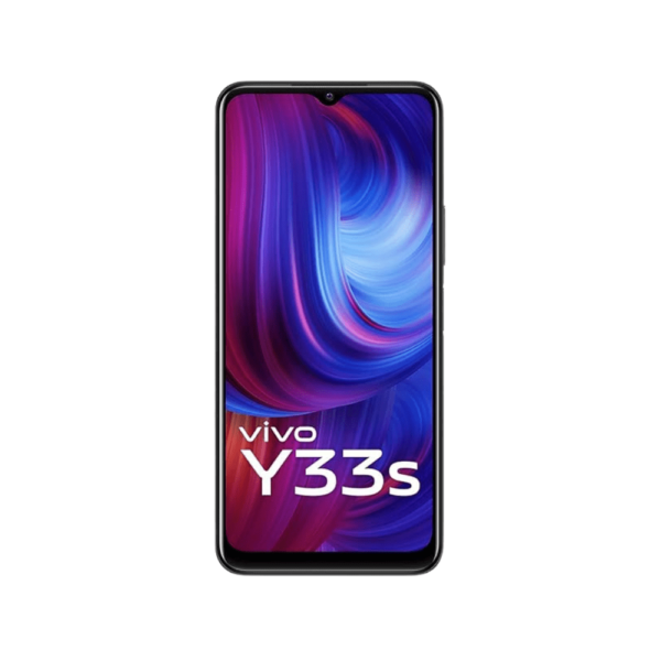 Vivo Y33s Mirror Black – 128GB Storage, 6GB RAM, Single SIM (Refurbished)