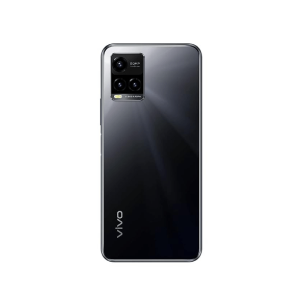 Vivo Y33s Mirror Black – 128GB Storage, 6GB RAM, Single SIM (Refurbished)