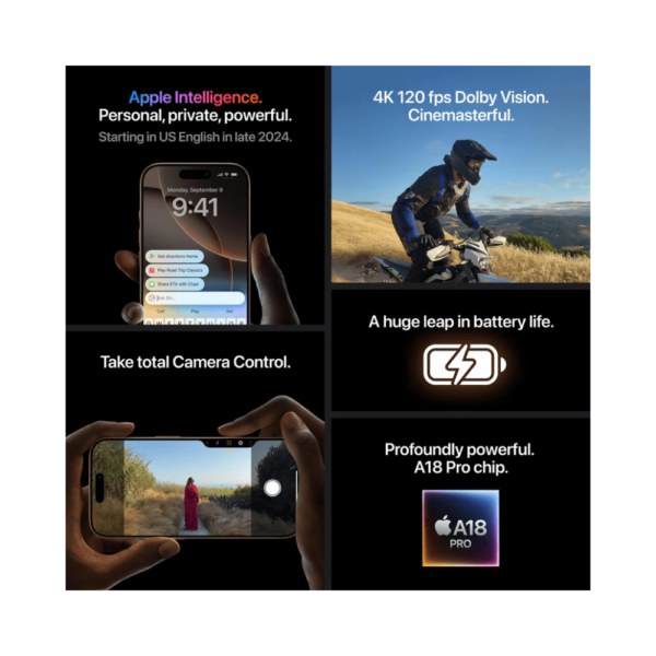 Apple iPhone 16 Pro Max – 1TB – Desert Titanium