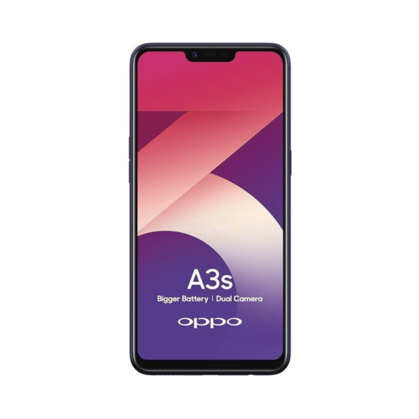 OPPO A3s – 32GB Storage, 3GB RAM, Single SIM – Dark Purple