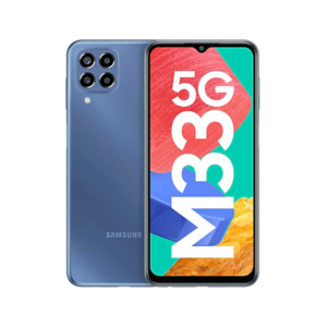 Samsung Galaxy M33 5G 6GB RAM 128GB Storage Single SIM – Blue (Brand New)