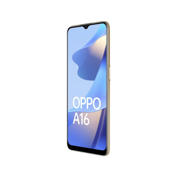 OPPO A16 – 128GB Storage, 6GB RAM, Single SIM – Royal Gold