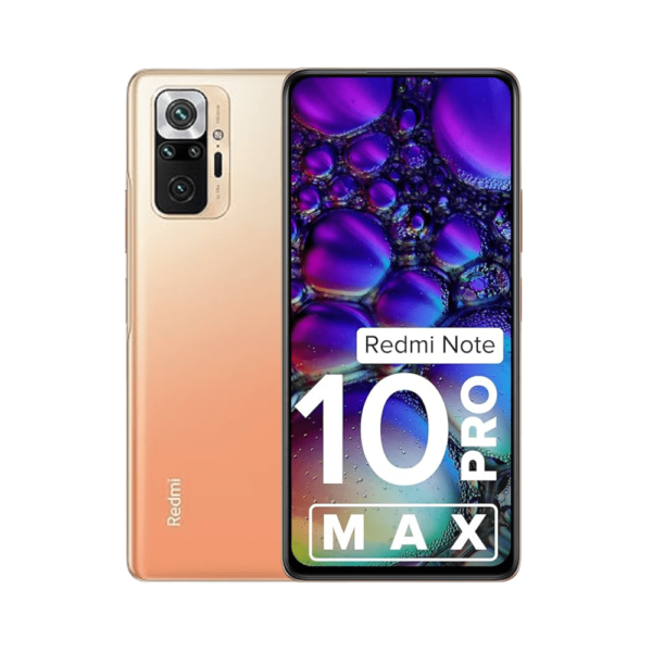 Redmi Note 10 Pro Max 6GB RAM 128GB Storage Dual SIM - Vintage Bronze (Brand New)