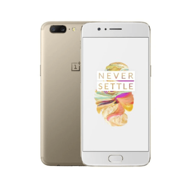 OnePlus 5 – 64GB Storage, 4GB RAM, Dual SIM – Soft Gold