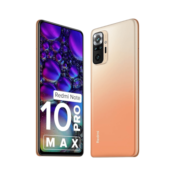 Redmi Note 10 Pro Max 6GB RAM 128GB Storage Dual SIM - Vintage Bronze (Brand New)