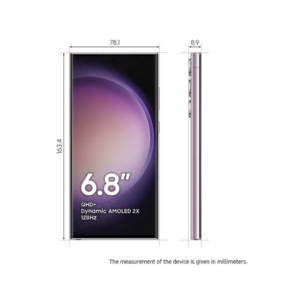 Samsung Galaxy S23 Ultra 12GB RAM 256GB Storage Single SIM – Lavender