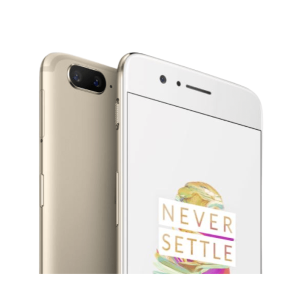 OnePlus 5 – 64GB Storage, 4GB RAM, Dual SIM – Soft Gold