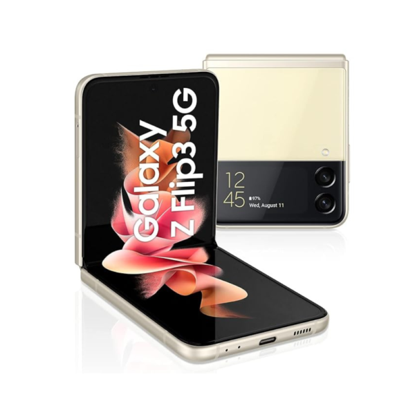 Samsung Galaxy Z Flip3 12GB RAM 256GB Storage Single SIM – Cream