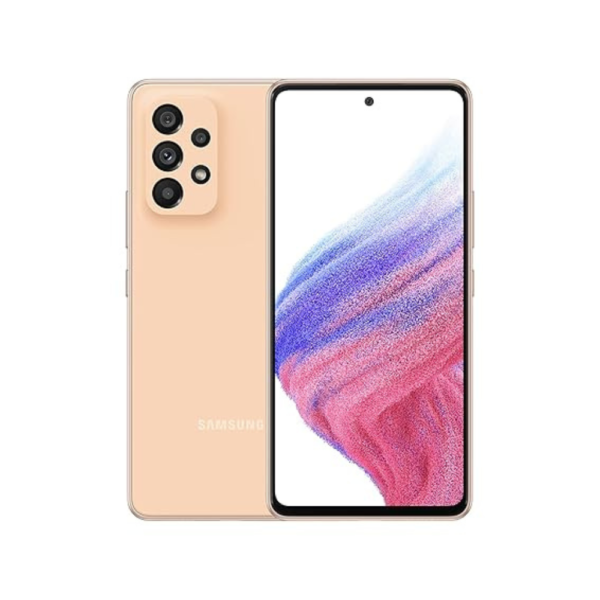 Samsung Galaxy A53 6GB RAM 128GB Storage Single SIM – Peach