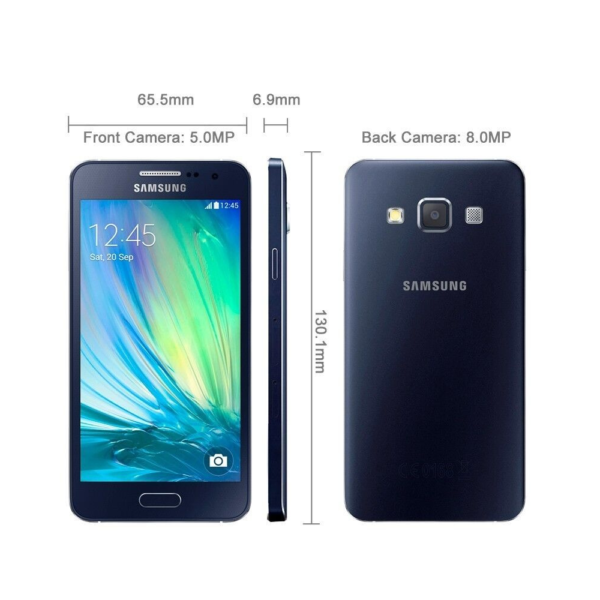 Samsung Galaxy A3 (2016) 3GB RAM 32GB Storage Single SIM – Black